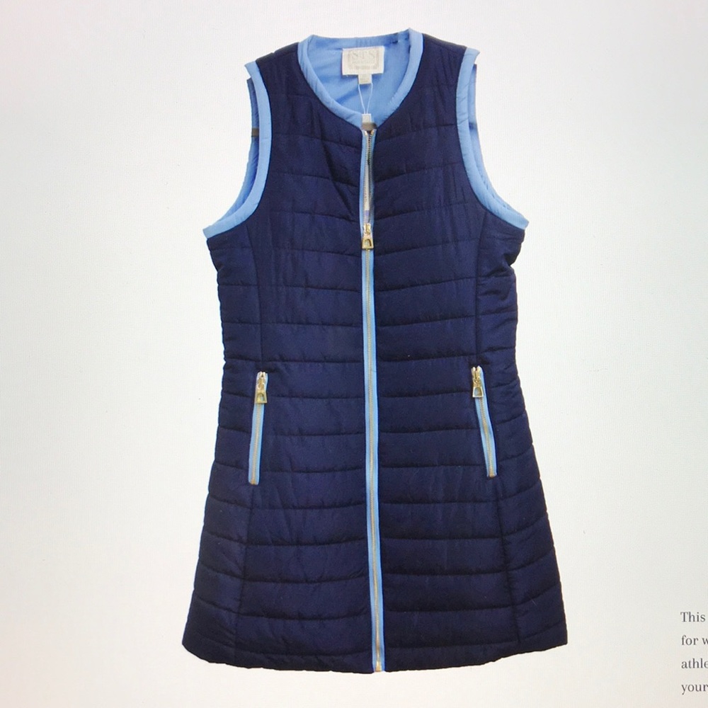 NWT Sail to Sable quilted down vest.